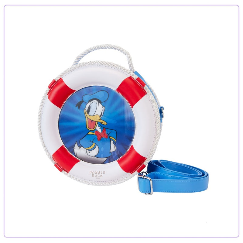 Load image into Gallery viewer, Loungefly Donald Duck 90th Anniversary Crossbody - PRE ORDER - LF Lovers
