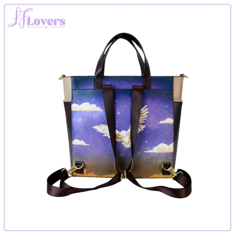 Load image into Gallery viewer, Loungefly Harry Potter Convertible Backpack &amp; Tote Bag
