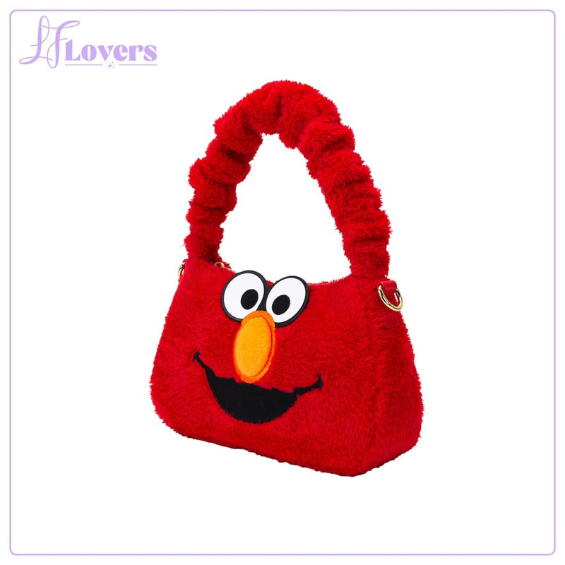 Load image into Gallery viewer, Loungefly Sesame Street Elmo Plush Crossbody - PRE ORDER
