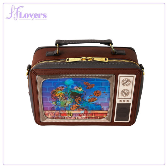 Loungefly Sesame Street Lenticular Retro TV Crossbody - PRE ORDER