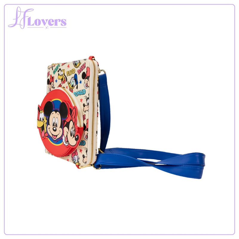 Load image into Gallery viewer, Loungefly Disney Classic Zip Around Crossbody Journal
