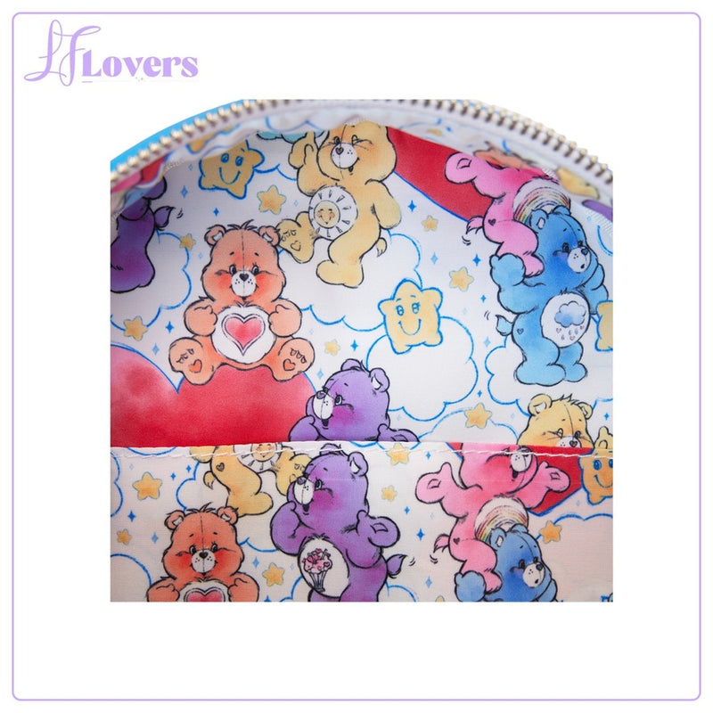 Load image into Gallery viewer, Loungefly Care Bears Rainbow Mini Backpack
