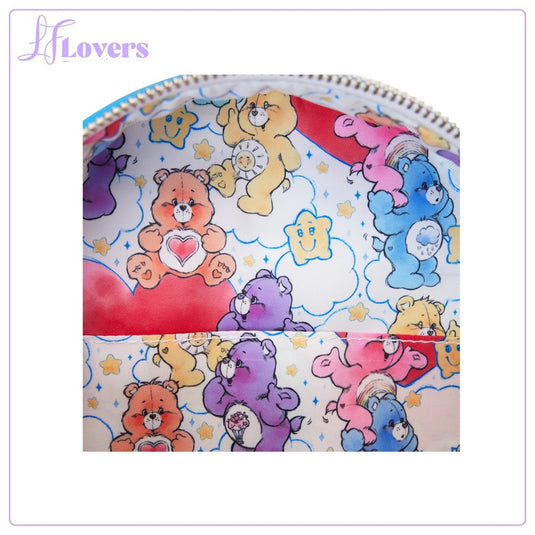 Loungefly Care Bears Rainbow Mini Backpack