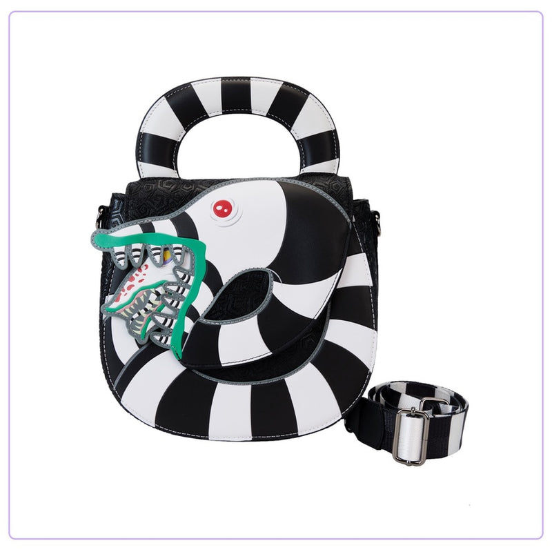 Load image into Gallery viewer, Loungefly Beetlejuice Sandworm Crossbody - PRE ORDER

