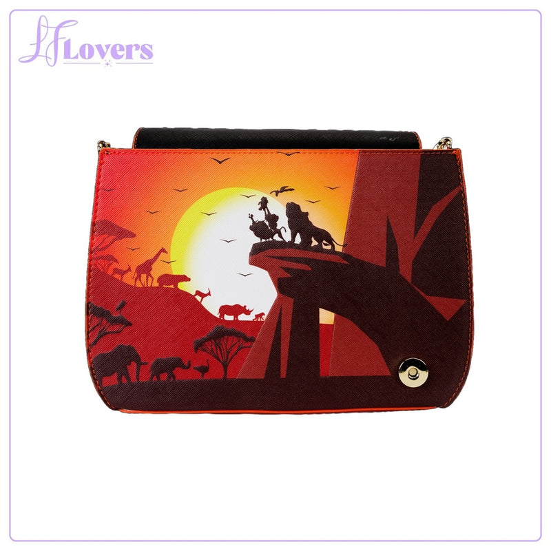 Load image into Gallery viewer, Loungefly Disney Lion King 30th Anniversary Pride Rock Silo Crossbody - PRE ORDER - LF Lovers
