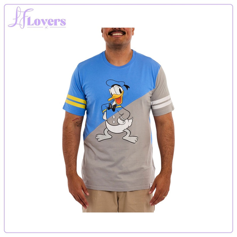 Load image into Gallery viewer, Loungefly Disney Donald Duck 90th Anniversary Tee
