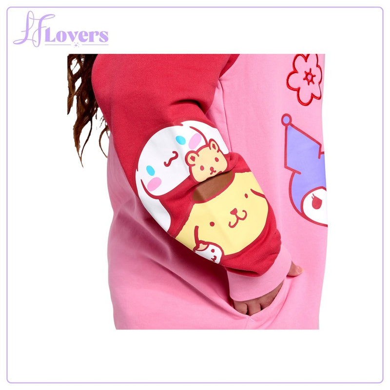 Load image into Gallery viewer, Loungefly Sanrio &amp; Friends Unisex Hoodie - PRE ORDER
