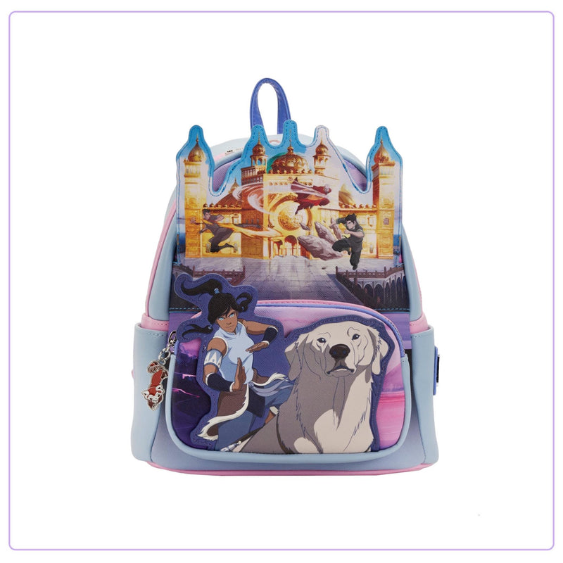 Load image into Gallery viewer, Loungefly Legend of Korra: Team Korra Mini Backpack
