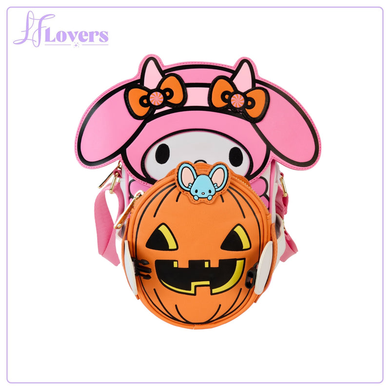 Load image into Gallery viewer, Loungefly Sanrio My Melody Devil Crossbuddies Bag
