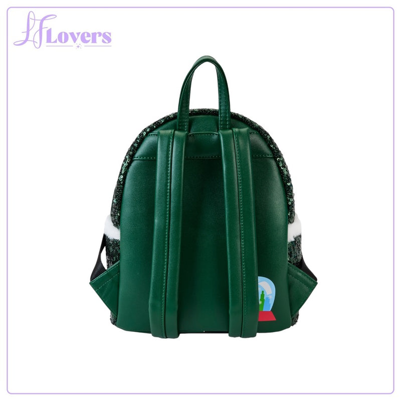 Load image into Gallery viewer, Loungefly Warner Brothers Elf Buddy Sequin Cosplay Mini Backpack
