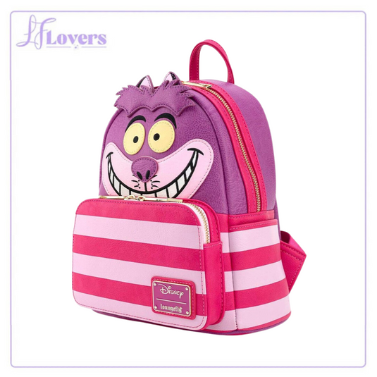 Loungefly Disney Alice In Wonderland Cheshire Cat Cosplay Mini Backpack - LF Lovers