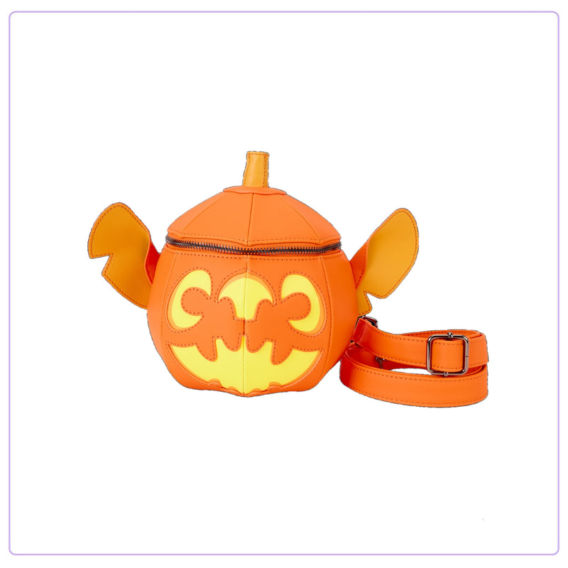 Load image into Gallery viewer, Loungefly Disney Stitch Figural Pumpkin Crossbody
