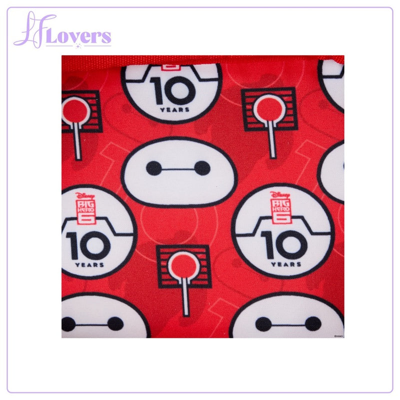 Load image into Gallery viewer, Loungefly Disney Big Hero 6 10th Anniversary Baymax Crossbuddies Bag
