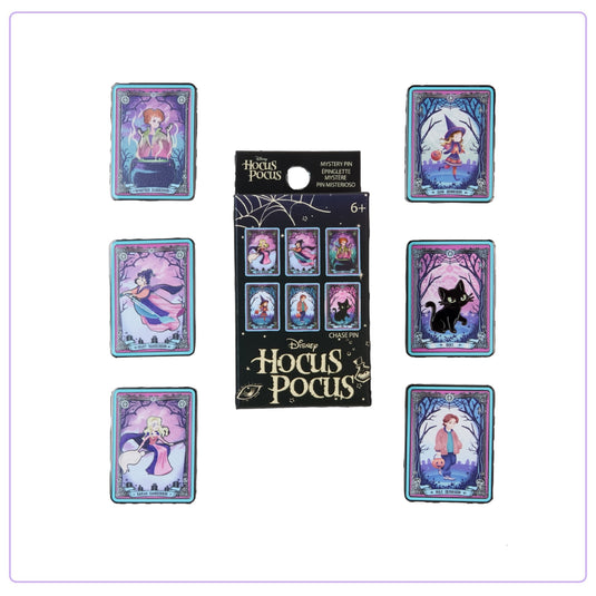 Loungefly Disney Hocus Pocus Tarot Mystery Box Pins