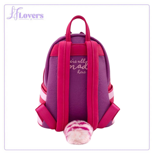 Loungefly Disney Alice In Wonderland Cheshire Cat Cosplay Mini Backpack - LF Lovers