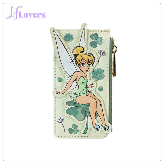 Loungefly Disney Tinker Bell 4-leaf Clover Large Card Holder