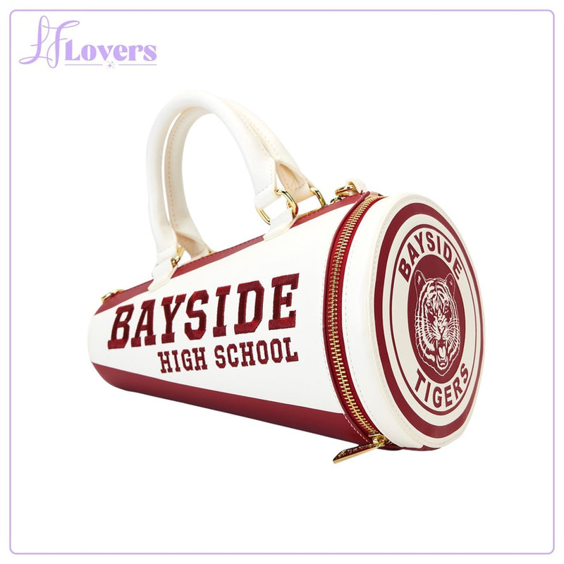 Load image into Gallery viewer, Loungefly Universal Saved By The Bell Bayside High Megaphone Figural Crossbody - PRE ORDER
