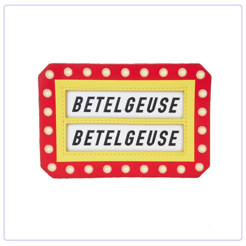 Load image into Gallery viewer, Loungefly Beetlejuice Here Lies Betelgeuse Large Cardholder - PRE ORDER
