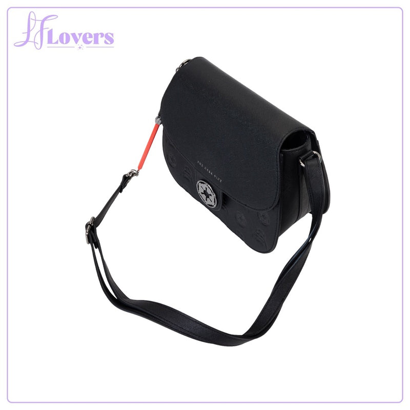 Load image into Gallery viewer, Loungefly Star Wars Dark Side Saber Strap Crossbody - PRE ORDER - LF Lovers
