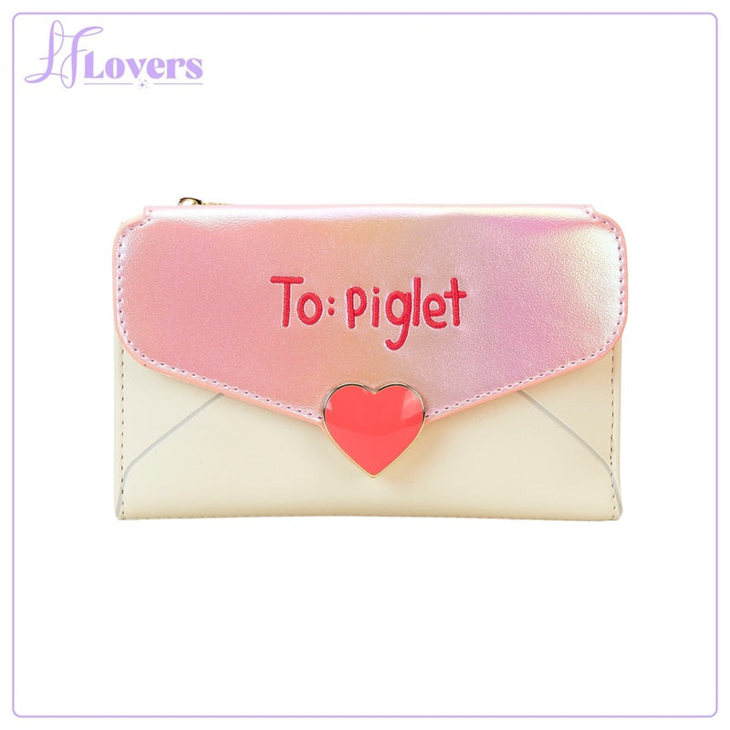 Load image into Gallery viewer, Loungefly Disney Winnie The Pooh Love Letter Flap Wallet - PRE ORDER
