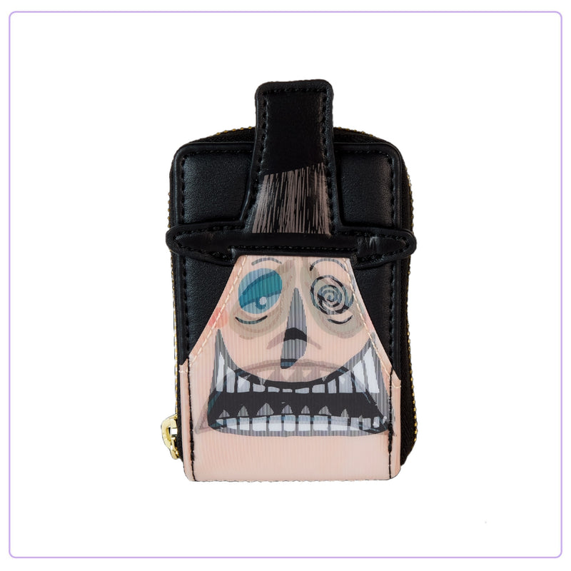 Load image into Gallery viewer, Loungefly Disney The Nightmare Before Christmas Mayor Lenticular Head Accordion Wallet
