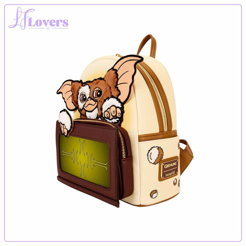 Load image into Gallery viewer, Loungefly Warner Brothers Gremlins 40th Anniversary Gizmo Mini Backpack
