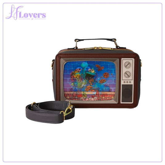 Loungefly Sesame Street Lenticular Retro TV Crossbody - PRE ORDER