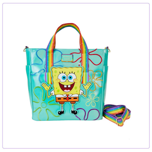 Loungefly Nickelodeon Spongebob 25th Anniversary Tote Bag