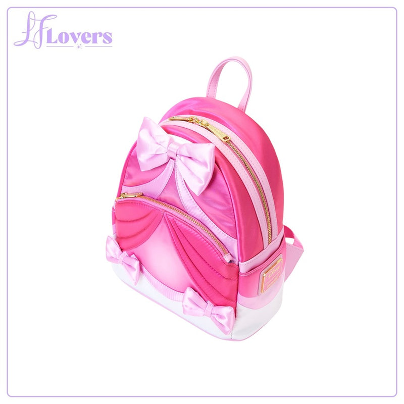 Load image into Gallery viewer, Loungefly Disney Cinderella 75th anniversary Pink Bow Mini Backpack
