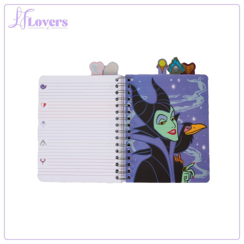 Load image into Gallery viewer, Loungefly Disney Villains Tab Journal
