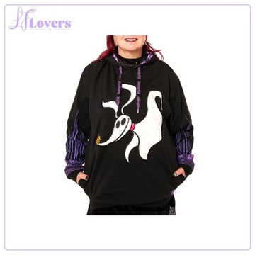 Load image into Gallery viewer, Loungefly Nightmare Before Christmas Zero Hearts Unisex Hoodie - PRE ORDER
