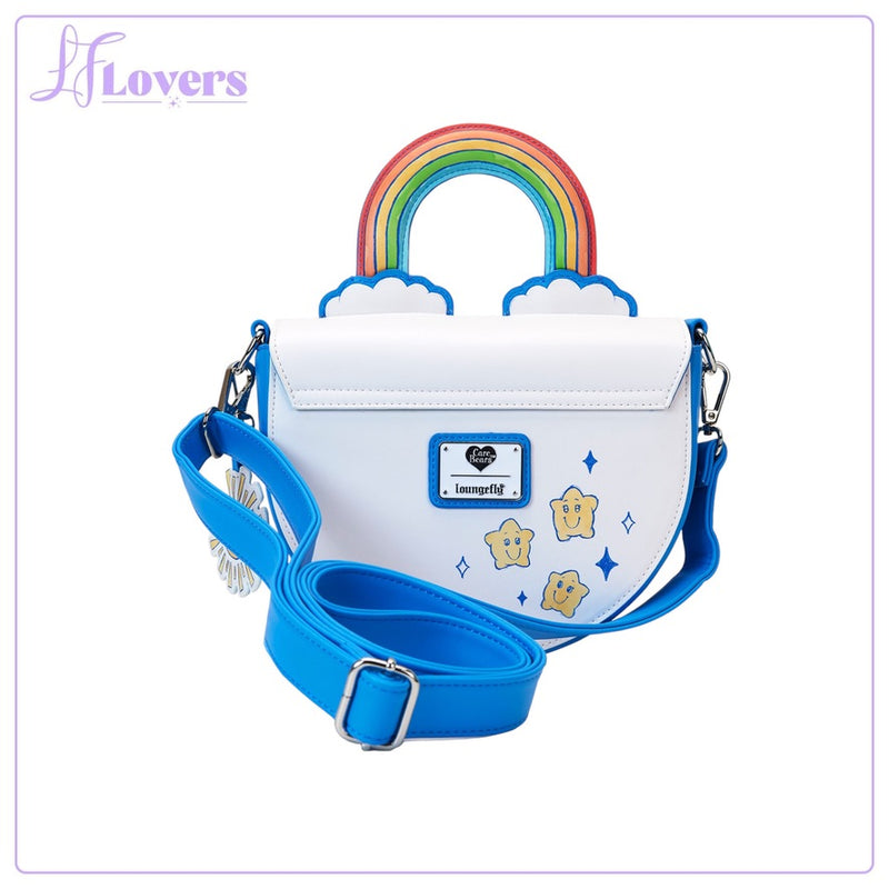 Load image into Gallery viewer, Loungefly Care Bears Rainbow Handle Crossbody
