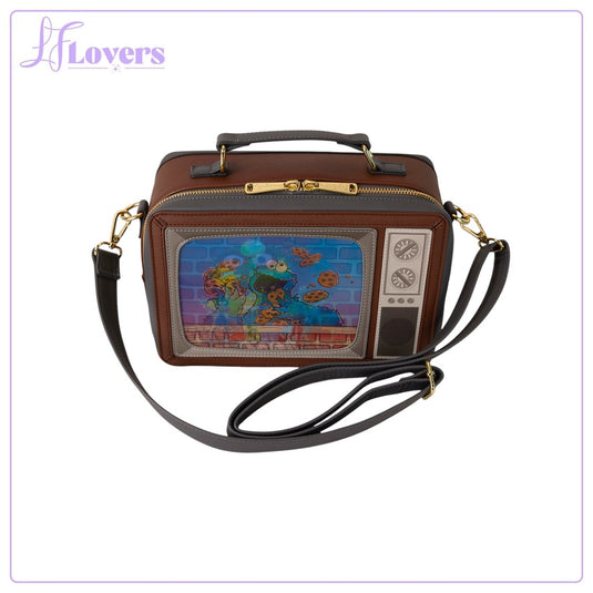 Loungefly Sesame Street Lenticular Retro TV Crossbody - PRE ORDER