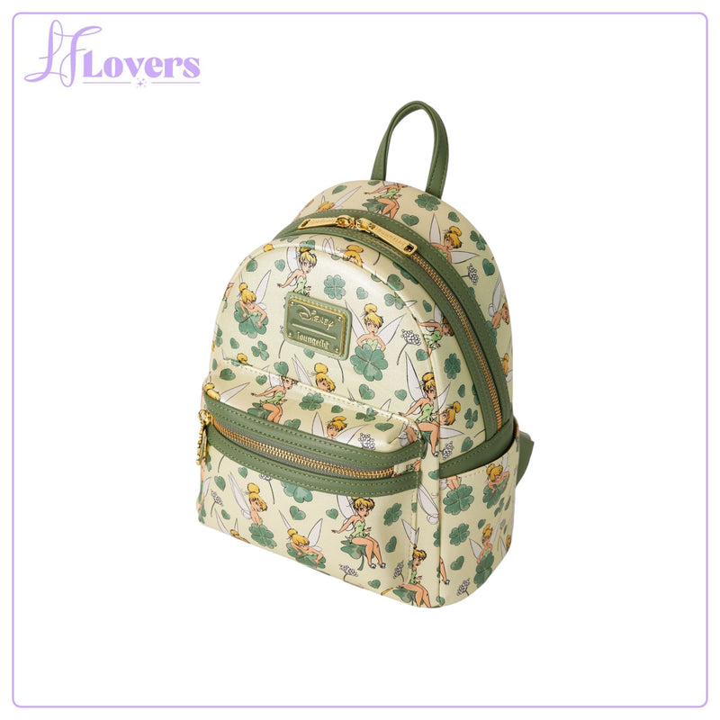 Load image into Gallery viewer, Loungefly Disney Tinker Bell 4-Leaf Clover Mini Backpack - PRE ORDER
