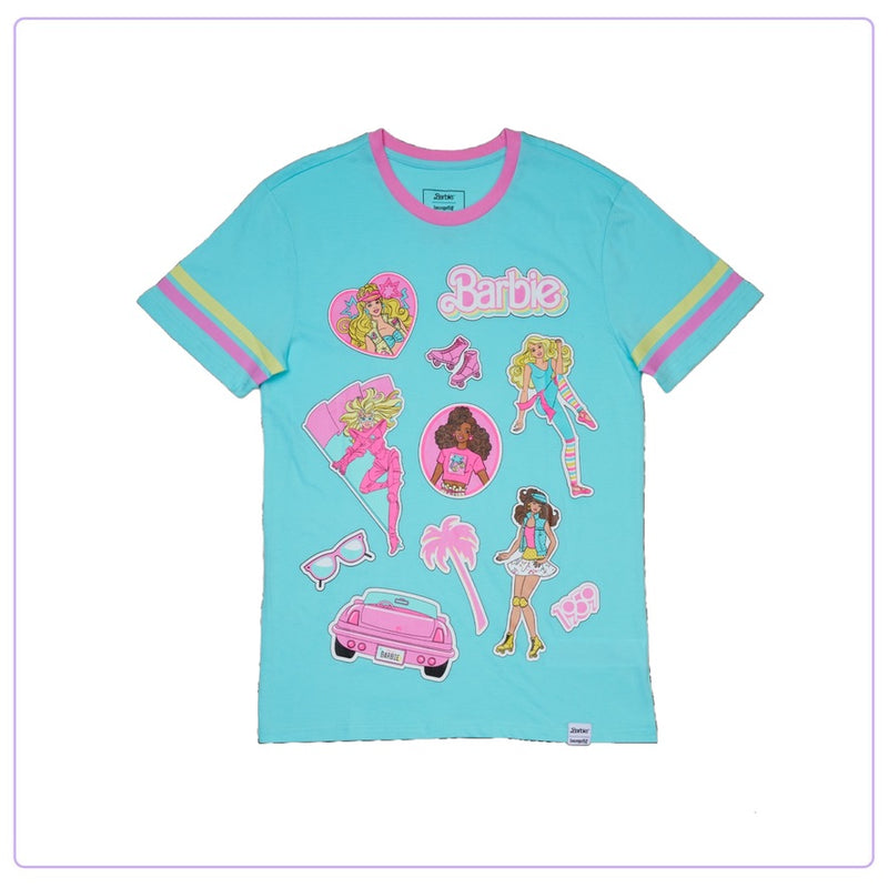 Load image into Gallery viewer, Loungefly Barbie 65th Anniversary Tee Shirt
