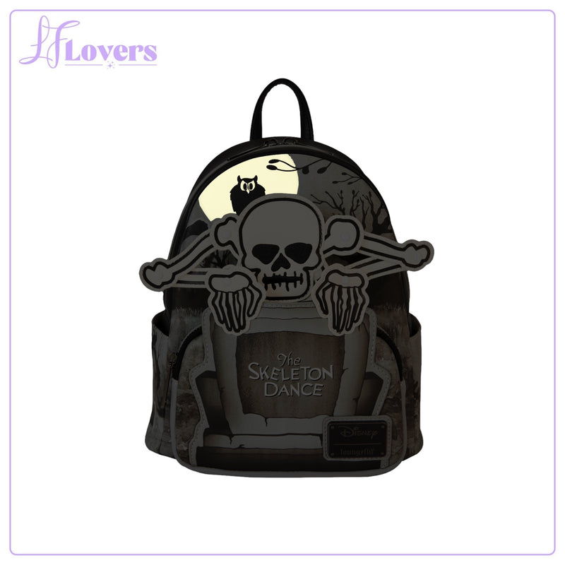 Load image into Gallery viewer, Loungefly Disney Skeleton Dance Mini Backpack
