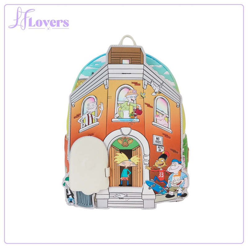 Load image into Gallery viewer, Loungefly Nickelodeon Hey Arnold House Mini Backpack - PRE ORDER
