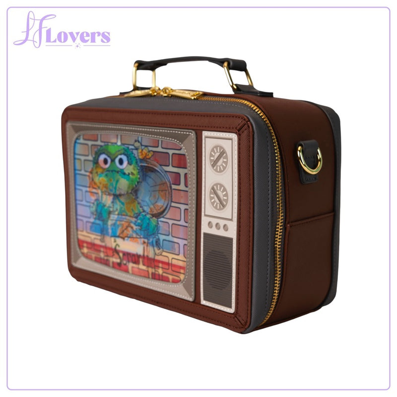 Load image into Gallery viewer, Loungefly Sesame Street Lenticular Retro TV Crossbody - PRE ORDER
