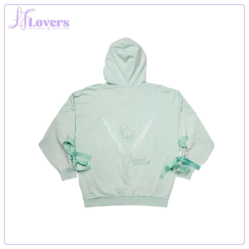 Load image into Gallery viewer, Loungefly Disney Tinker Bell Unisex Zip Hoodie
