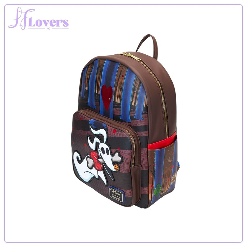 Load image into Gallery viewer, Loungefly Disney Nightmare Before Zero Full Size Backpack - PRE ORDER
