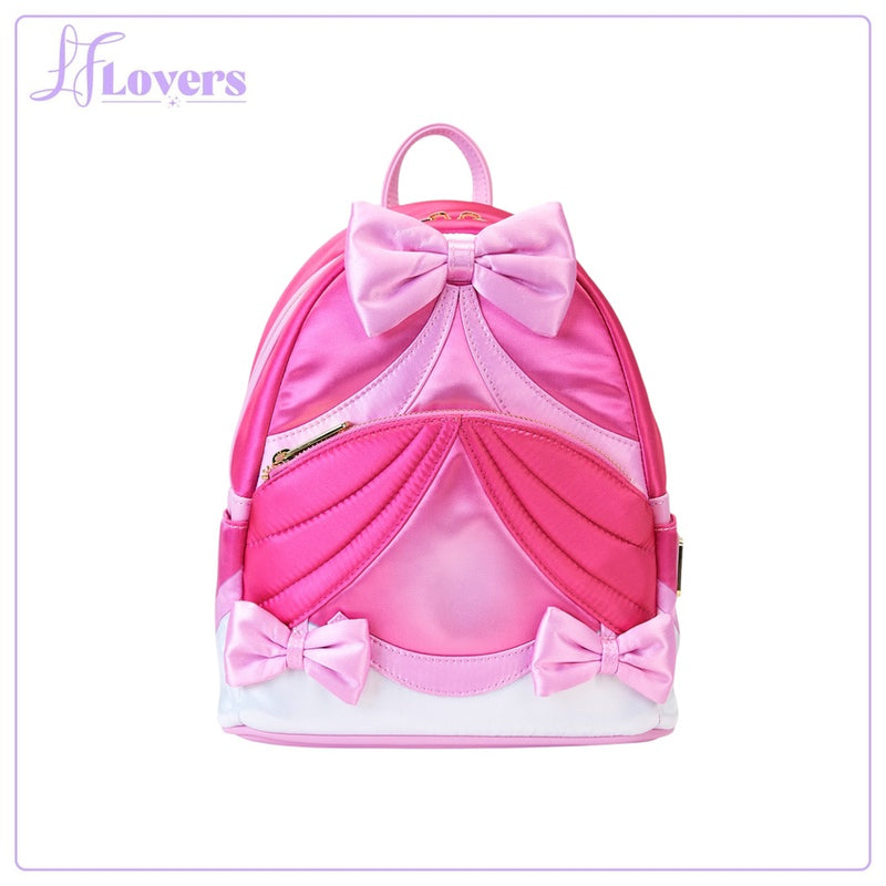 Load image into Gallery viewer, Loungefly Disney Cinderella 75th anniversary Pink Bow Mini Backpack
