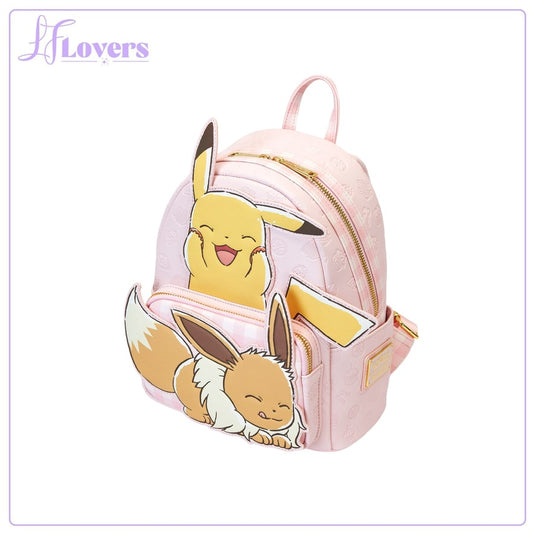 Loungefly Pokemon Pikachu & Eevee Mini Backpack - PRE ORDER