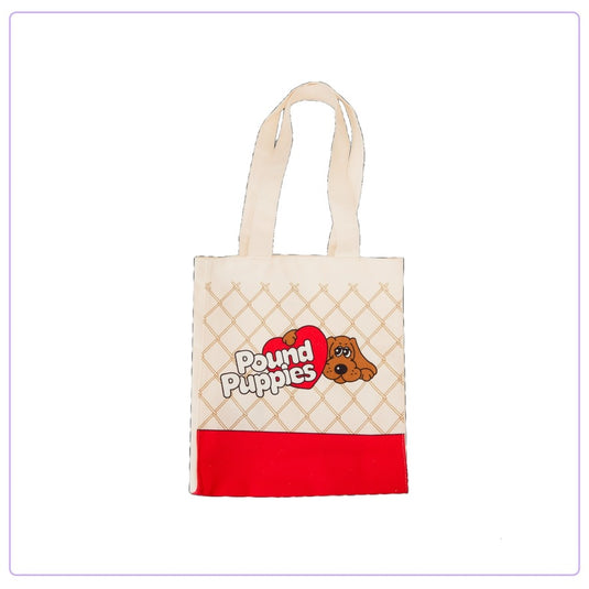Loungefly Hasbro Pound Puppies 40th Anniversary Canvas Tote Bag - PRE ORDER - LF Lovers