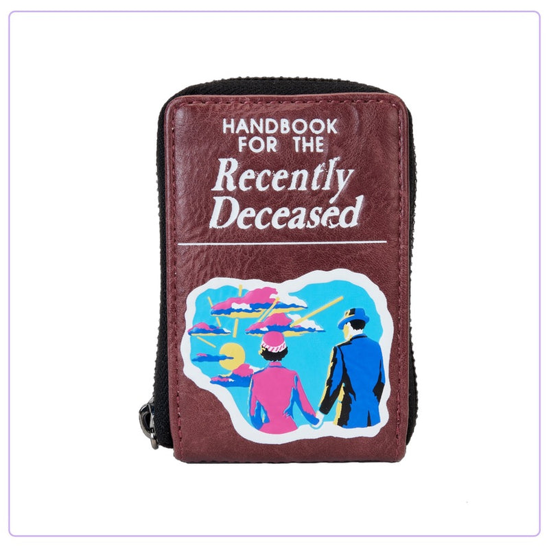 Load image into Gallery viewer, Loungefly Beetlejuice Handbook For The Recently Deceased Accordion Wallet - PRE ORDER
