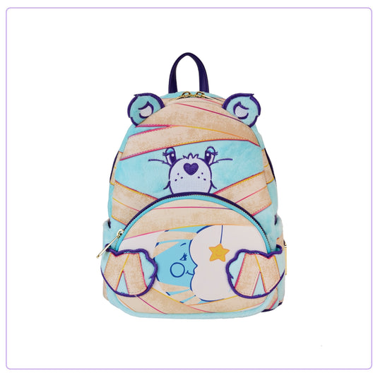 Loungefly Carebears Universal Monsters Bedtime Bear Mummy Backpack