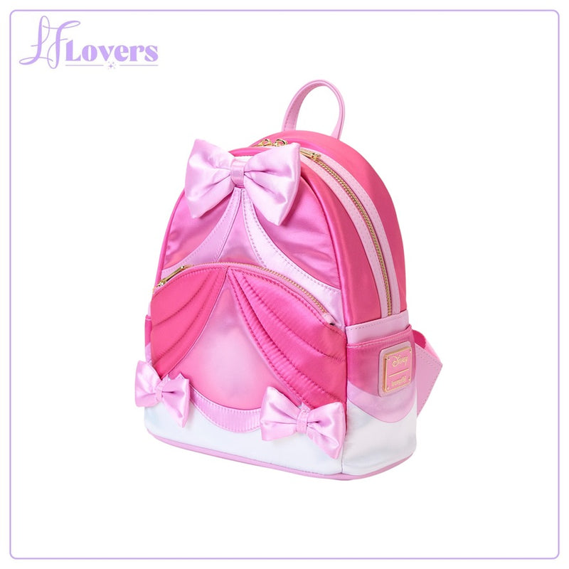 Load image into Gallery viewer, Loungefly Disney Cinderella 75th anniversary Pink Bow Mini Backpack
