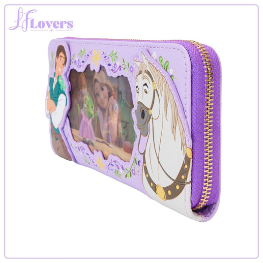 Loungefly Disney Princess Rapunzel Lenticular Wristlet Wallet