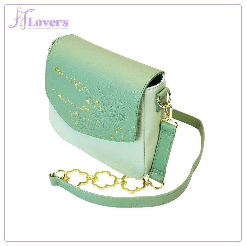 Load image into Gallery viewer, Loungefly Disney Tinker Bell 4-Leaf Clover Crossbody - PRE ORDER
