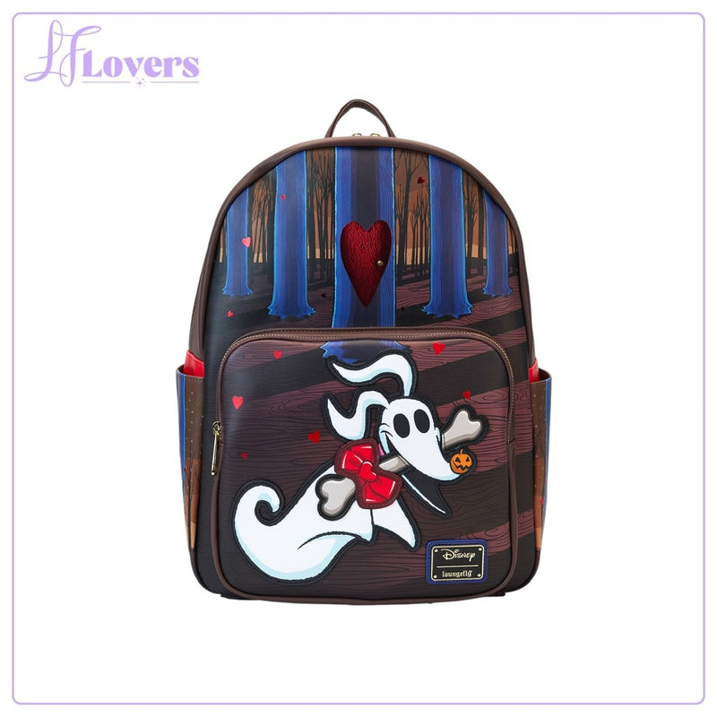 Load image into Gallery viewer, Loungefly Disney Nightmare Before Zero Full Size Backpack - PRE ORDER
