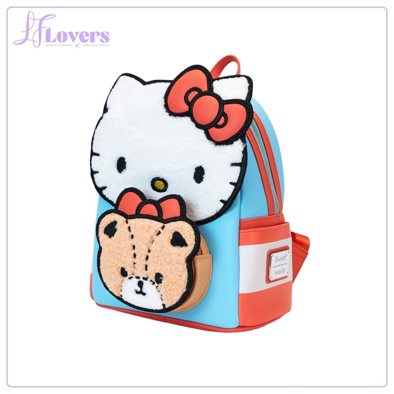 Load image into Gallery viewer, Loungefly Sanrio Hello Kitty &amp; Bear Mini Backpack - PRE ORDER
